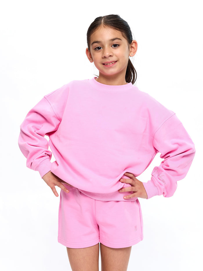 Mini Cloud Pullover - Pink Sugar