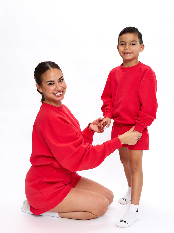 Mini Cloud Short - Salsa Red