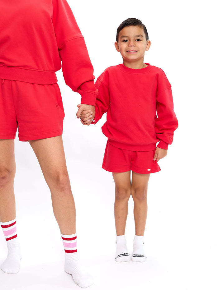 Mini Cloud Short - Salsa Red