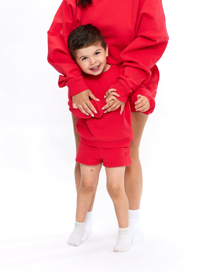 Mini Cloud Short - Salsa Red