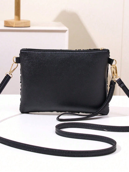 Mini Hollow Floral Woven Beach Bag, Wristlet, Coin Purse, Shoulder Bag, Women's New Multi-Function Compact Unique Square Shoulder Bag