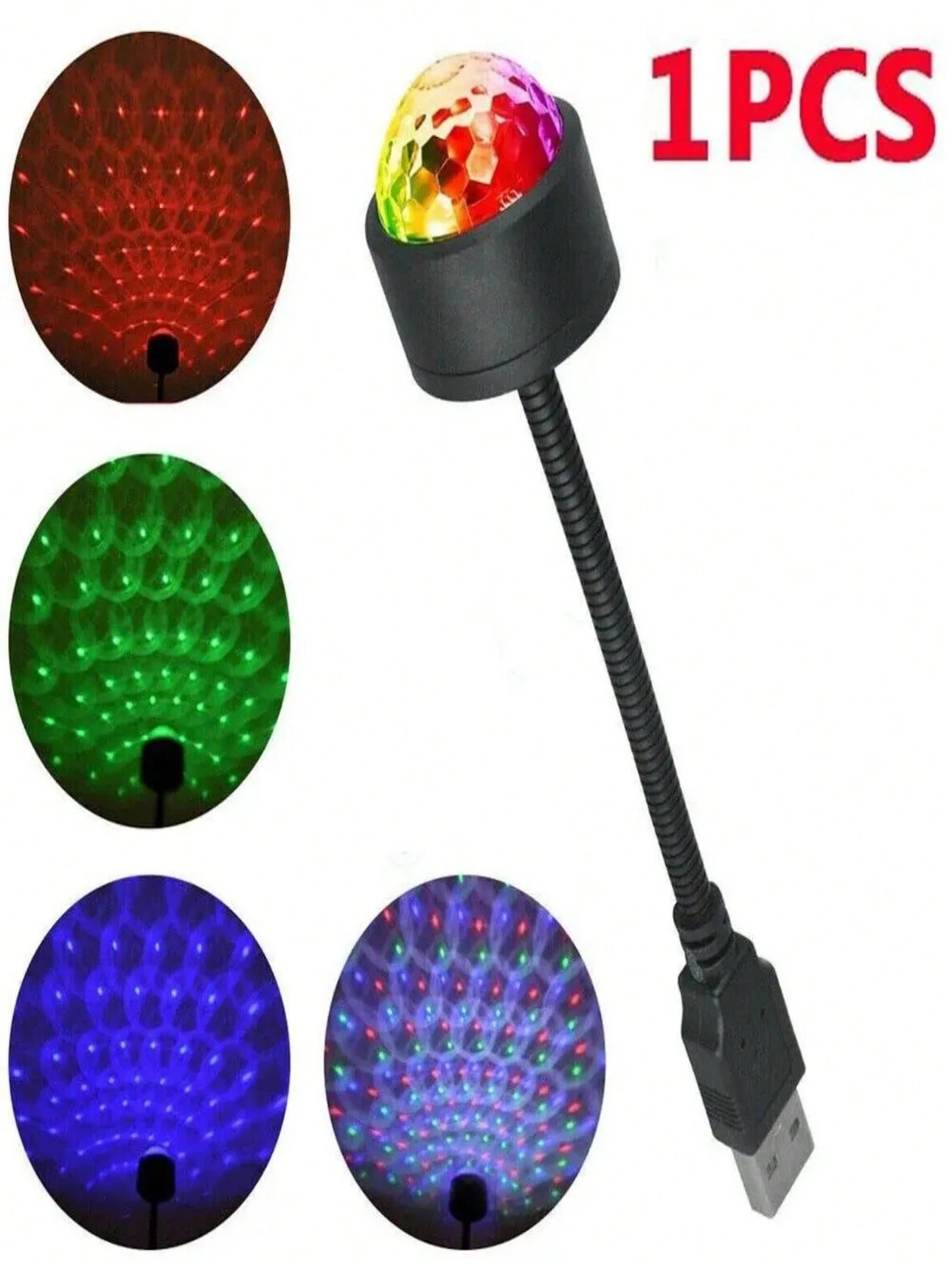Mini LED Car Roof Star Night Light Projector Atmosphere Galaxy Lamp USB Decorative Adjustable For Auto Roof Room Ceiling Decor