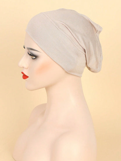 Minimalist Casual Comfortable Solid Color Viscose Pullover Beanie