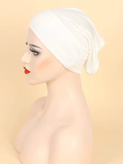 Minimalist Casual Comfortable Solid Color Viscose Pullover Beanie