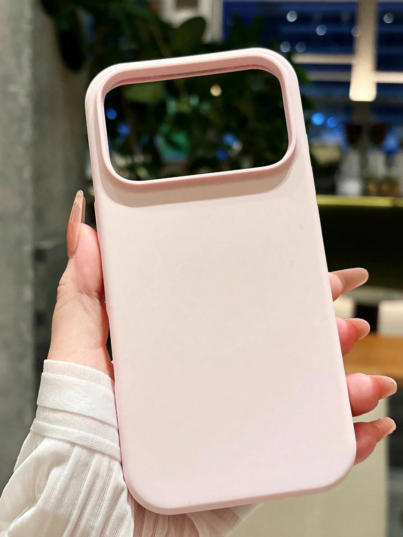 Minimalist Silicone Magnetic Liquid Silicone Solid Color Wireless Charging Protective Phone Case 1pc Compatible With 17 Air 16 14 13 12 15 Pro Max Plus With Velvet Camera Protection Solid Light Purple