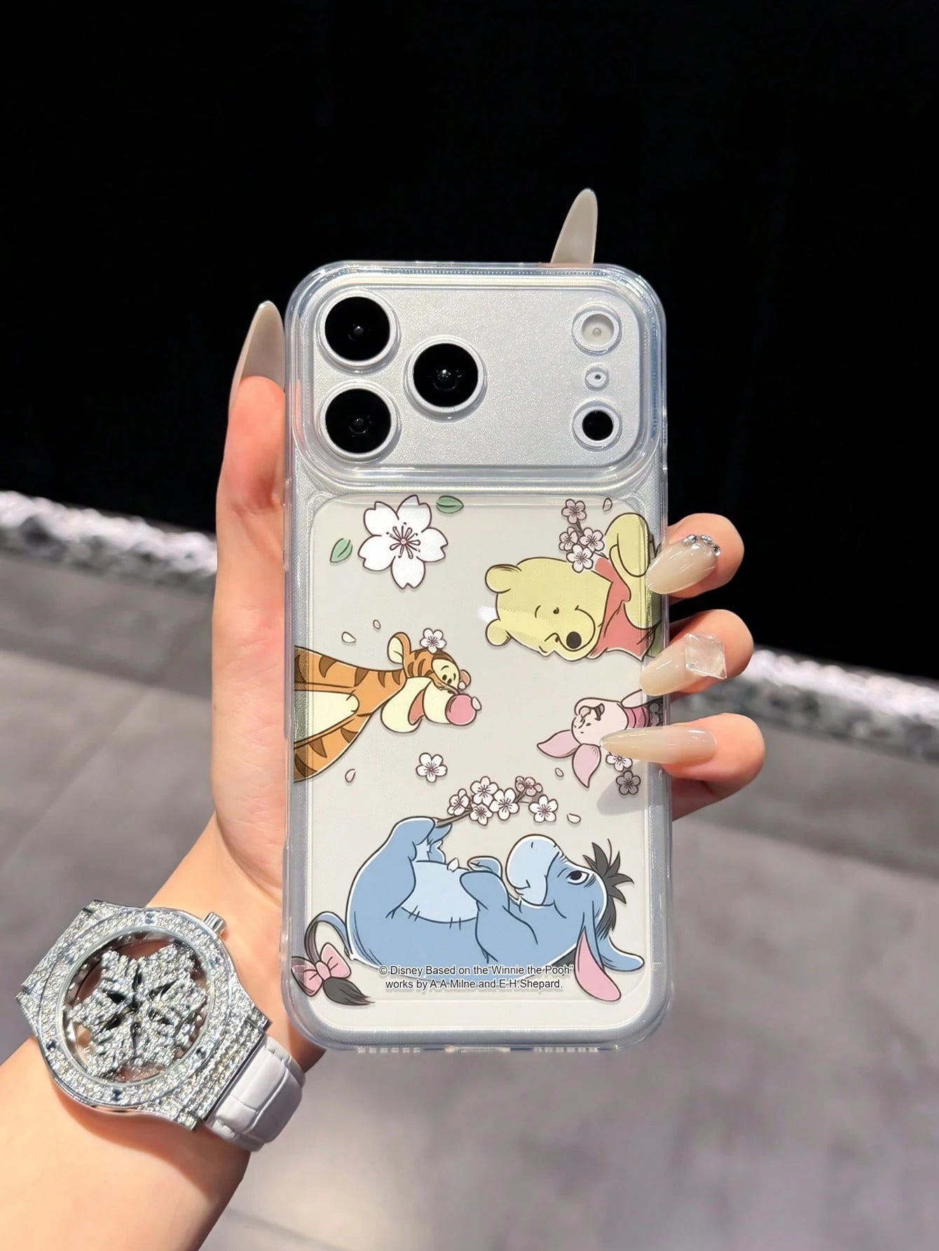 Miniso Disney Winnie The Pooh Full Coverage Phone Case Compatible With IPhone 17 Pro Max, 17, 16 Pro Max, 15 Pro Max, 16 Pro Max, 14, 13, 12, 11, 14 Pro, 15 Plus, 12 Pro, 16 Plus, XS, 14 Pro Max, 13 P