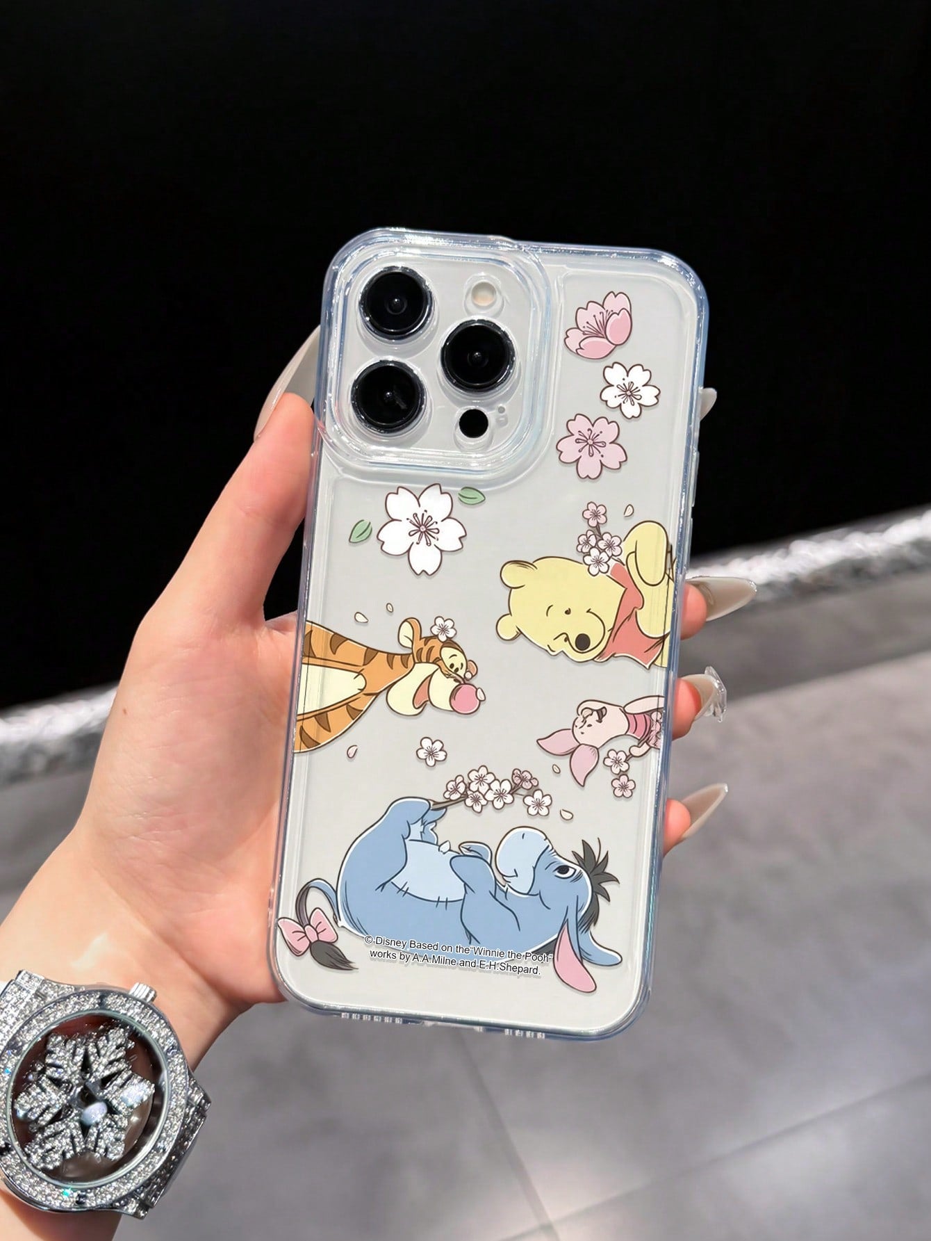 Miniso Disney Winnie The Pooh Full Coverage Phone Case Compatible With IPhone 17 Pro Max, 17, 16 Pro Max, 15 Pro Max, 16 Pro Max, 14, 13, 12, 11, 14 Pro, 15 Plus, 12 Pro, 16 Plus, XS, 14 Pro Max, 13 P