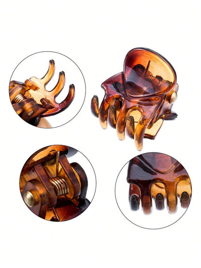 Mixed Color Mini Hair Clips, Suitable For Women's Hairstyles And Decorative Hair Accessories, Strong Grip, Can Fix Bangs. This Hair Accessory Is Suitable For Daily Wear And Is A Must-Have Item For Gir