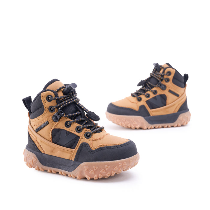 122460-66-MONDO-G_MINI-02-MONDO-G MINI-Baby Booties-Yellow-Yellow Shoes