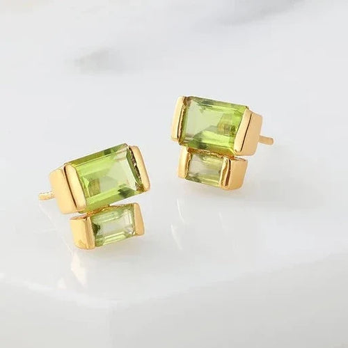 Montanna Stud - Peridot