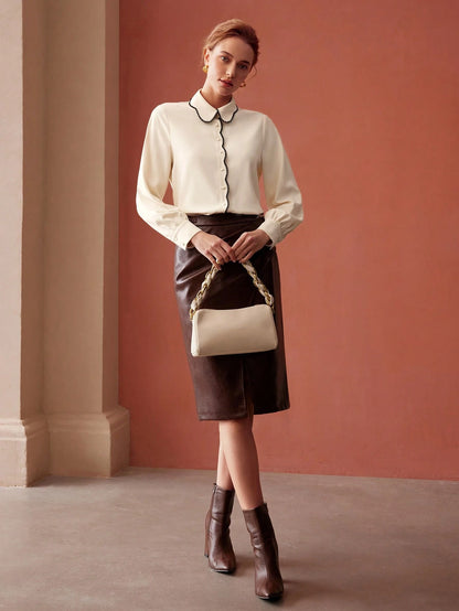 MOTF PREMIUM CONTRAST STITCH SHIRT