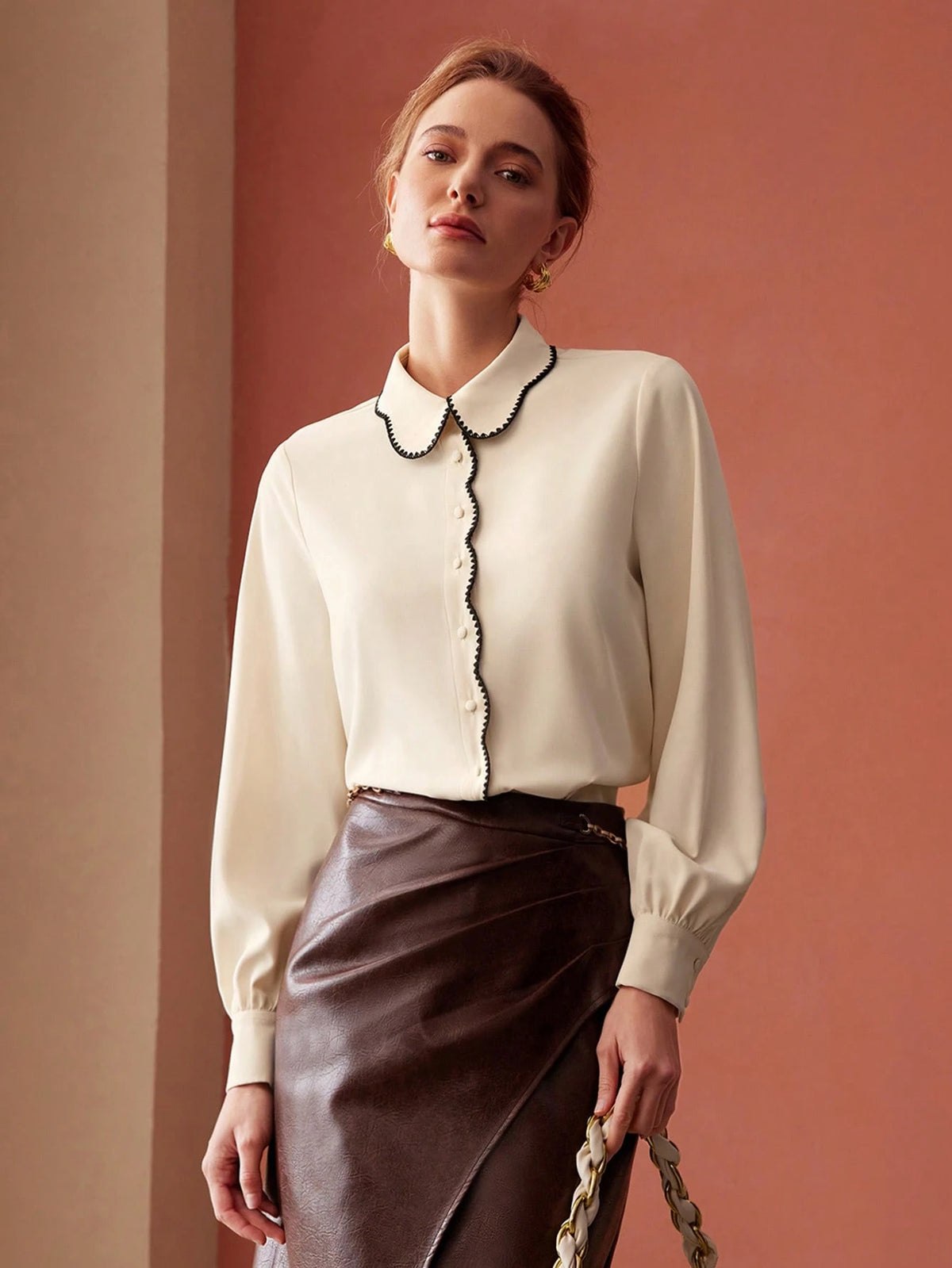 MOTF PREMIUM CONTRAST STITCH SHIRT