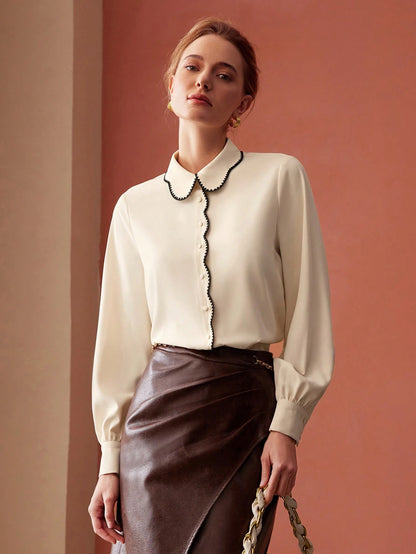 MOTF PREMIUM CONTRAST STITCH SHIRT
