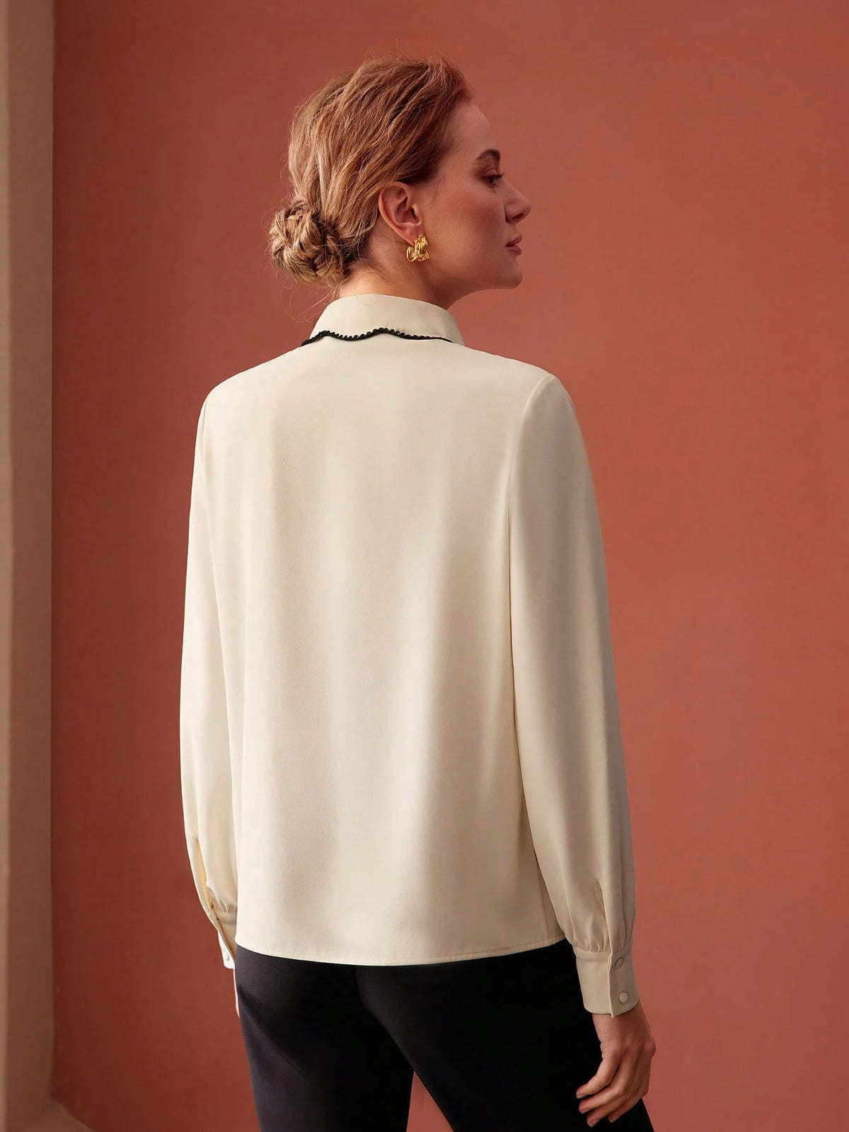MOTF PREMIUM CONTRAST STITCH SHIRT