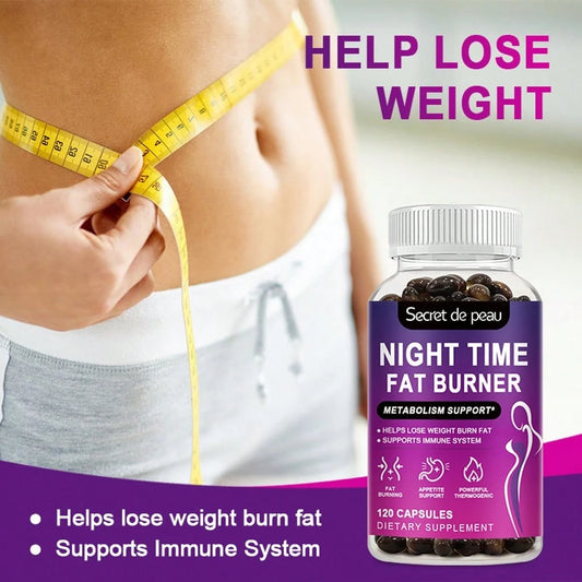 MULITTEA Quick Ship Items| Night Time Fat Burner Capsules For Women- Weight Loss Products To Support Metabolism & Weight Loss, Dietary Supplement