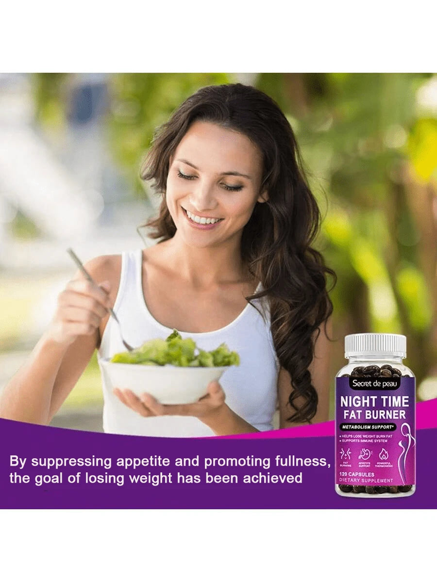 MULITTEA Quick Ship Items| Night Time Fat Burner Capsules For Women- Weight Loss Products To Support Metabolism & Weight Loss, Dietary Supplement