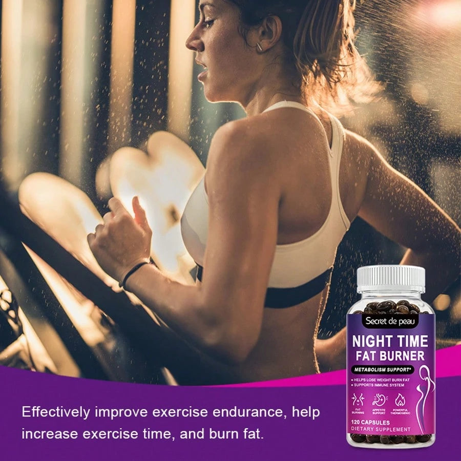 MULITTEA Quick Ship Items| Night Time Fat Burner Capsules For Women- Weight Loss Products To Support Metabolism & Weight Loss, Dietary Supplement