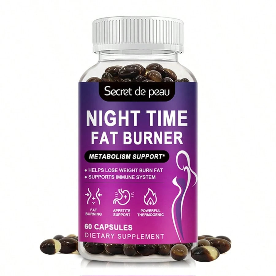 MULITTEA Quick Ship Items| Night Time Fat Burner Capsules For Women- Weight Loss Products To Support Metabolism & Weight Loss, Dietary Supplement