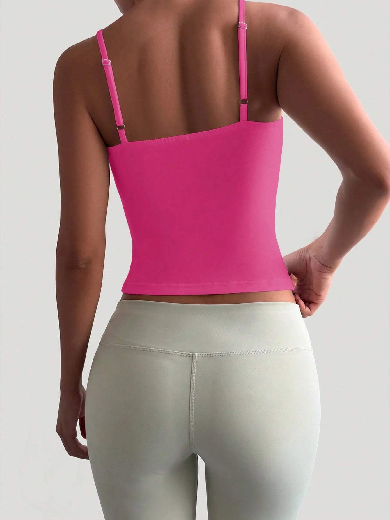 Muse Moon Women's Sexy Fitted Casual Solid Color Knit Tank Top, Suitable For Autumn Back To School, Sports, Daily Wear, Office Commute Summer