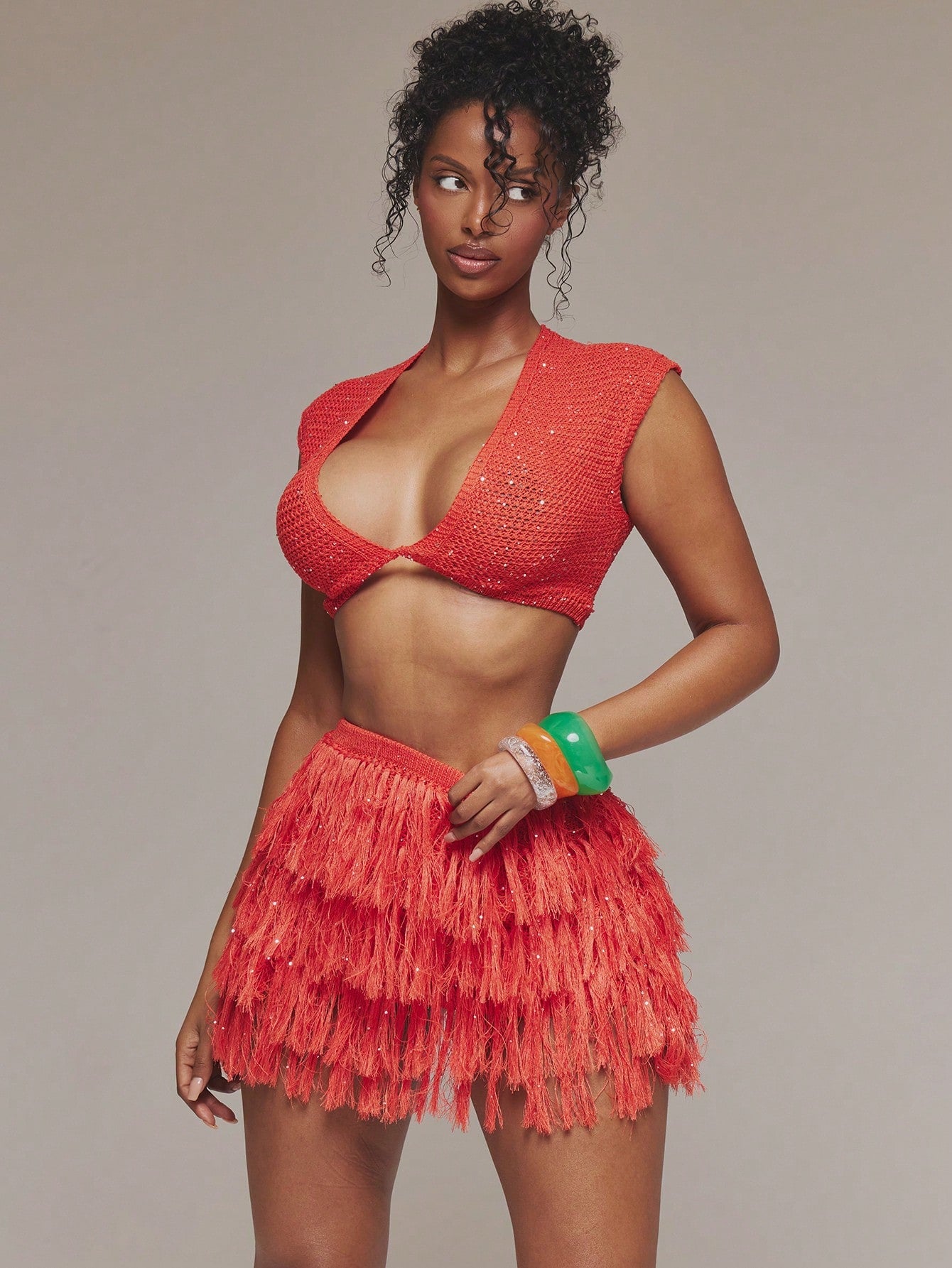 MUSERA Crochet Knit Plunge Front Short Sleeve Crop Top Spring Summer Ibiza Festival Holiday Vacation Cute Sexy Y2k Night Out Club Tropical Seduction
