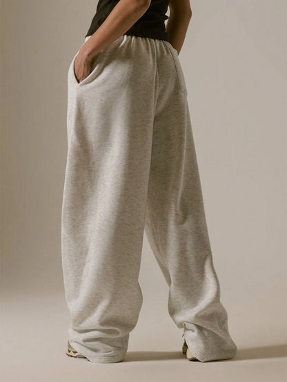 MUSERA Oversized Casual Straight Leg Joggers For Vacation Airport Jet Lagged Back To School Graduation Teacher For Women Spring Holiday Summer
