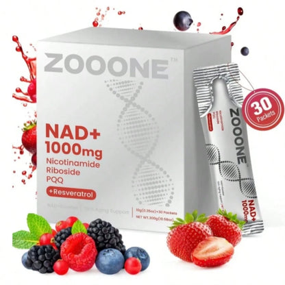 NAD+ Booster Antioxidant Energy Drink OEM ODM Private Label GMP NAD Oral Liquid Supplement 300g For Adults