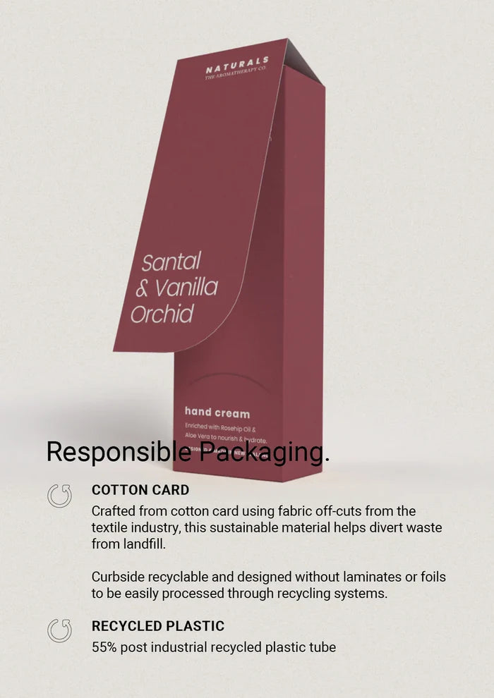 Naturals Hand Cream - Santal and Vanilla Orchid