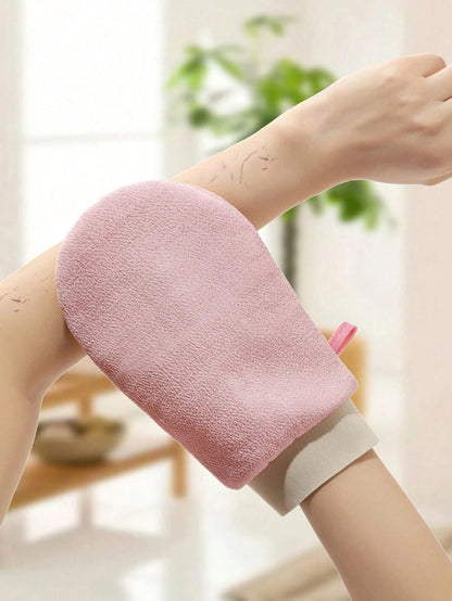New 2 Pieces Exfoliating Gloves, Body Exfoliating Gloves Double-Sided Body Scrub Gloves Dead Skin Removal Gloves Deep Body Scrub For Men And Women, Bath Exfoliating Shower Gloves, Deep Exfoliating Glo