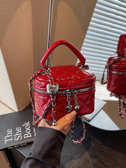 New Fashion Classic Multi-Functional PU Waterproof Fabric Quilted Women's Handbag
