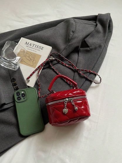 New Fashion Classic Multi-Functional PU Waterproof Fabric Quilted Women's Handbag