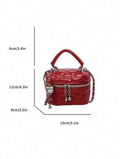 New Fashion Classic Multi-Functional PU Waterproof Fabric Quilted Women's Handbag