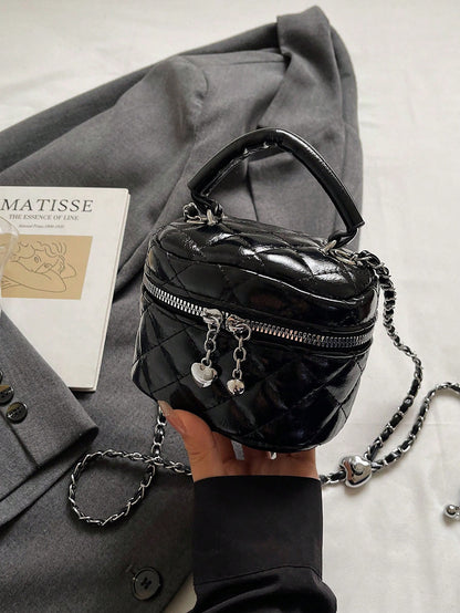 New Fashion Classic Multifunctional PU Waterproof Fabric Quilted Women's Handbag, Gift