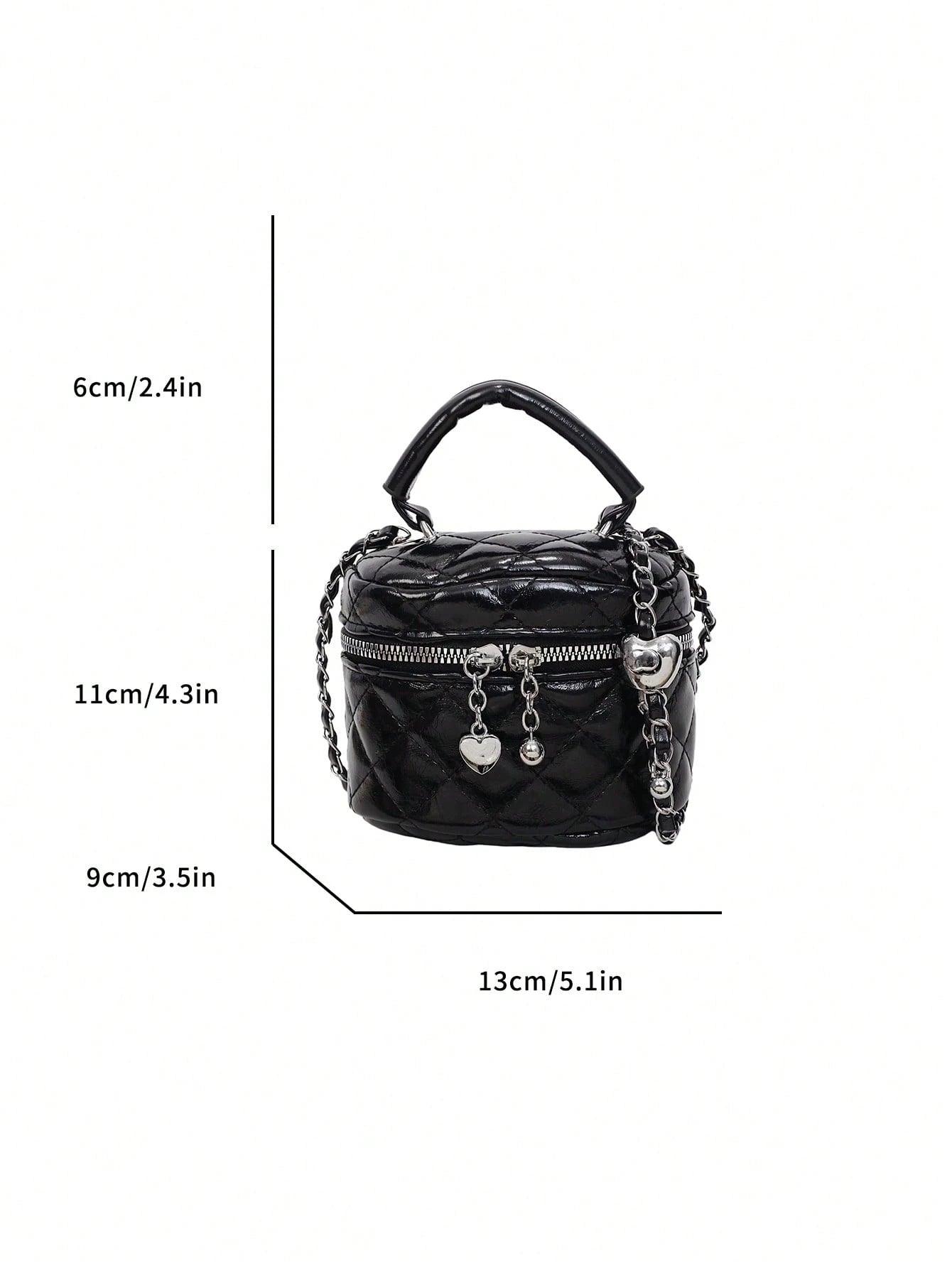 New Fashion Classic Multifunctional PU Waterproof Fabric Quilted Women's Handbag, Gift