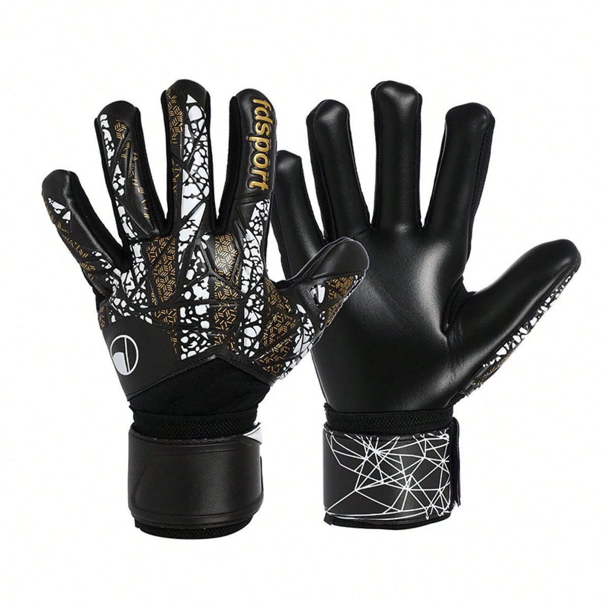 New Full Latex Soccer Goalkeeper Gloves Without Finger Save, Anti-Slip Breathable Goalie Gloves For Middle School Students & Adults
