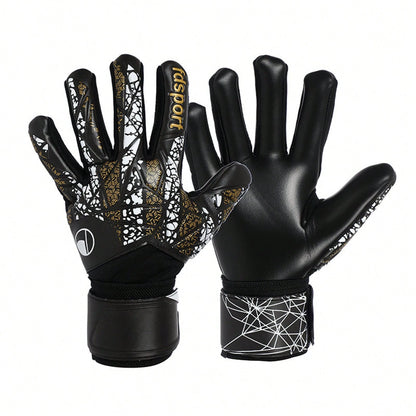 New Full Latex Soccer Goalkeeper Gloves Without Finger Save, Anti-Slip Breathable Goalie Gloves For Middle School Students & Adults