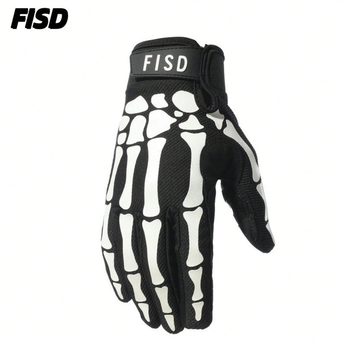 New Luminous Personalized Sports Gloves, Silicone Anti-Slip Protective Gloves For Football, Baseball,, Cycling & Off-Road Motorcycle