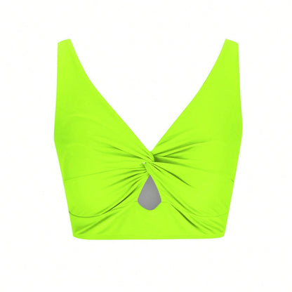 New Twist Front Bikini Top Vacation Beach Summer