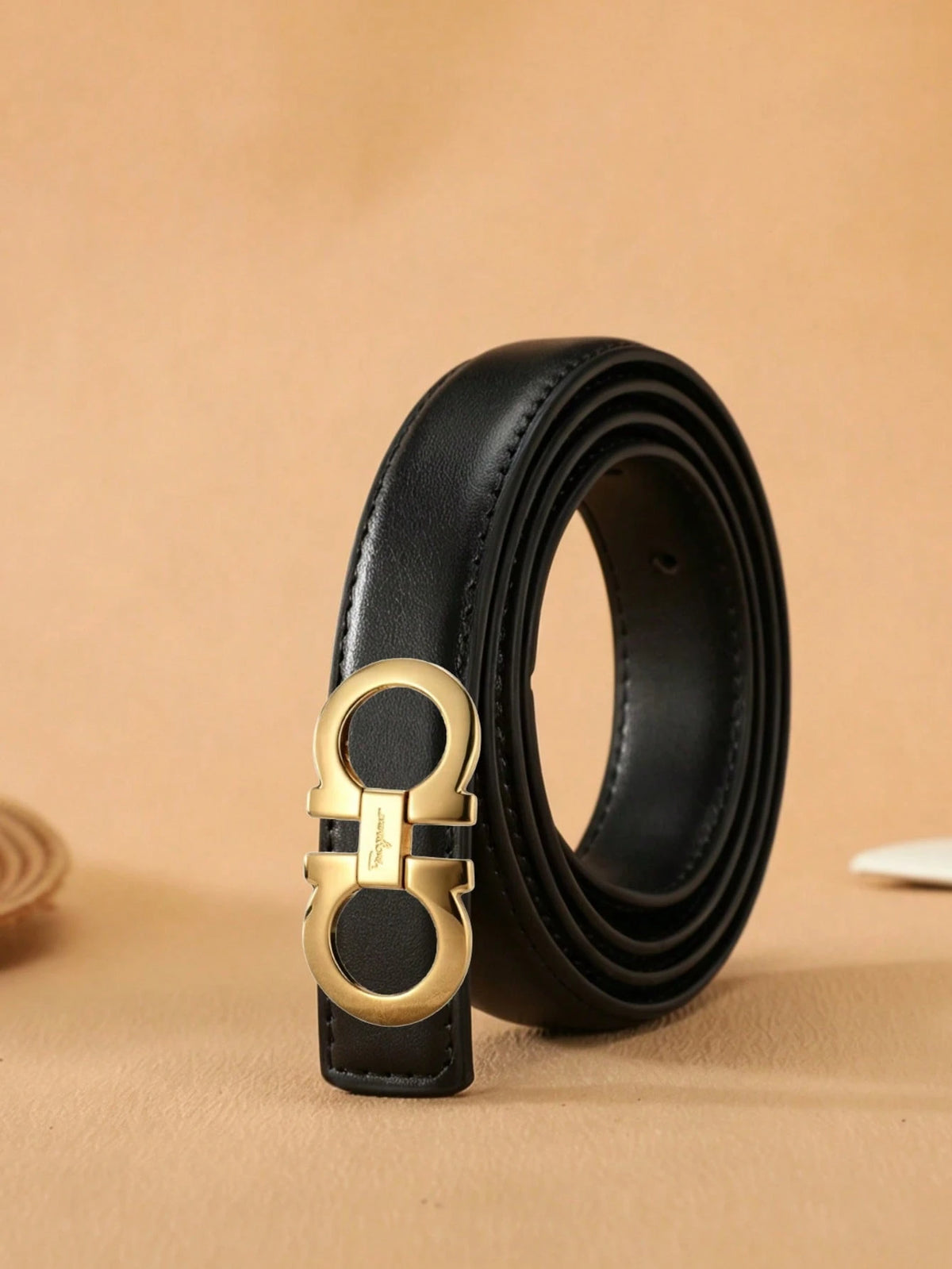 New Women's 8-Figure Buckle Belt, Decorative Waist Belt For Jeans And Casual Pants, Versatile Women's Belt