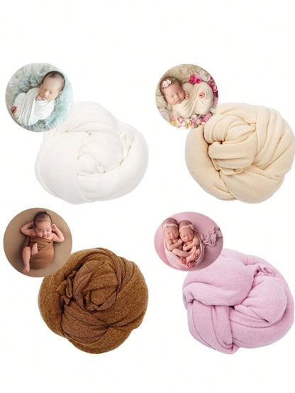 Newborn Stretchy Swaddle Wrap, Baby Swaddle Blanket, Newborn Photography Props, Infant Photo Shoot Posing Blanket, Newborn Party Gift
