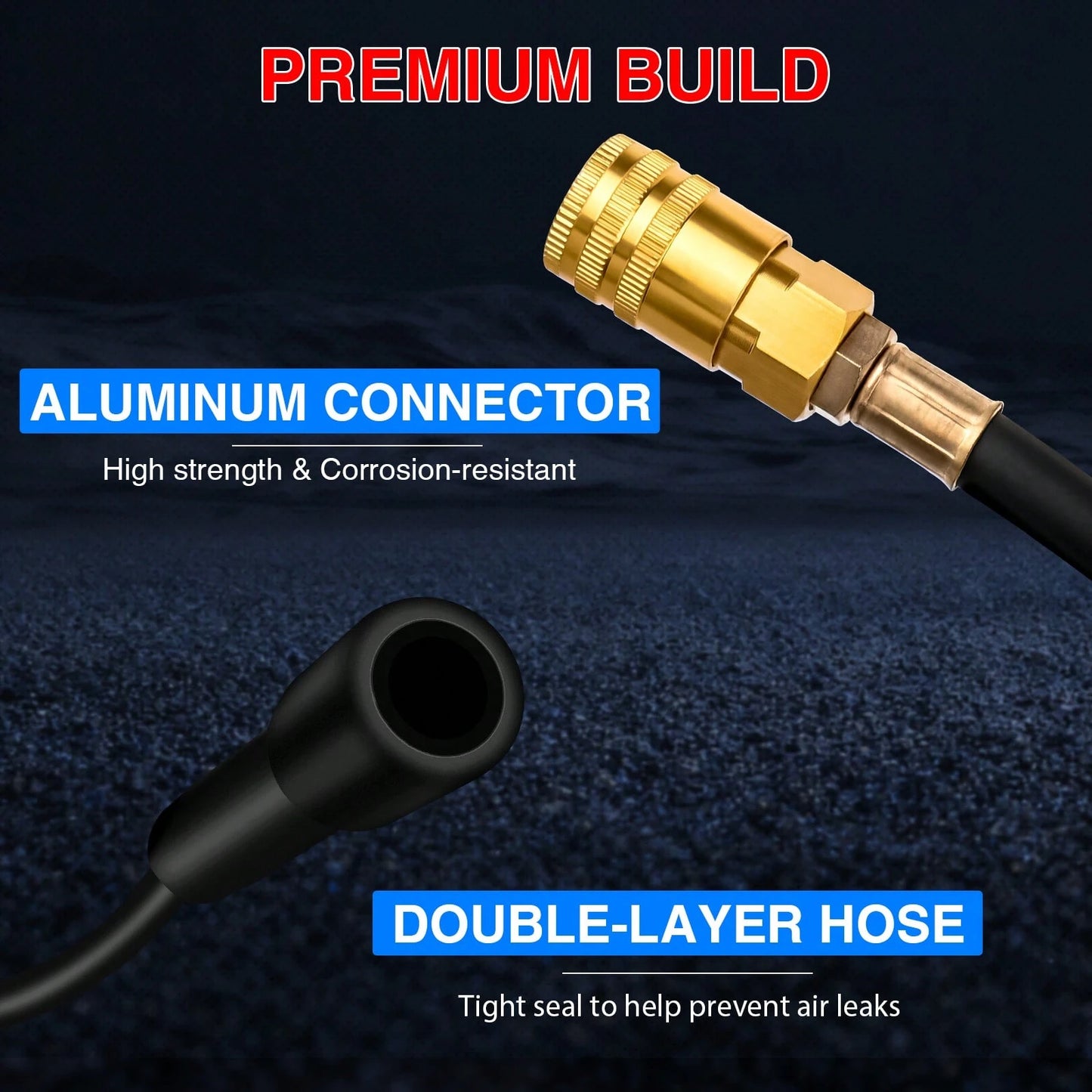 Nilight Cylinder Leak Down Tester Kit- Dual Gauge Engine Diagnostics Tool For Gasoline Cars & Motorcycles- Detects Blown Head Gaskets & Valve Leaks With 10mm 12mm 14mm 18mm Adapters