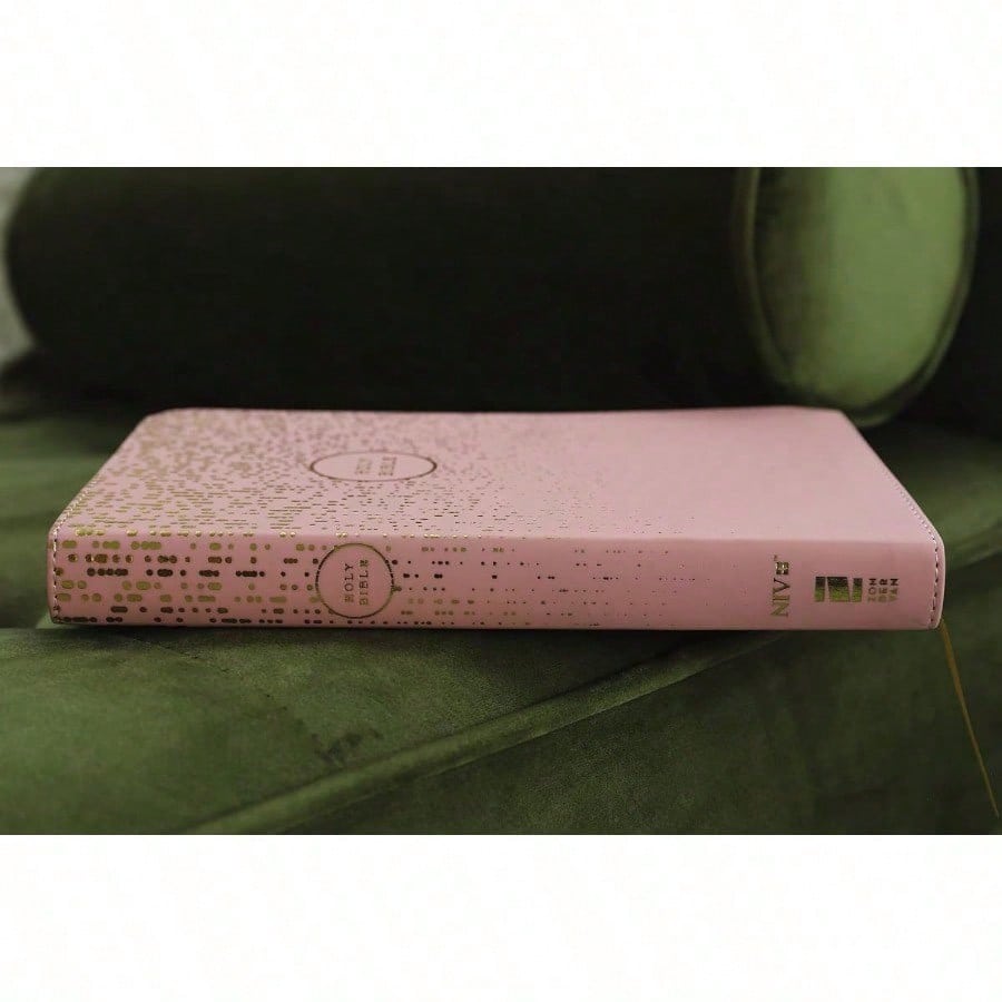 NIV, Bible For Teens, Thinline Edition, Leathersoft, Pink, Red Letter, Comfort Print