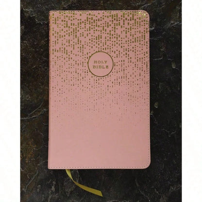 NIV, Bible For Teens, Thinline Edition, Leathersoft, Pink, Red Letter, Comfort Print