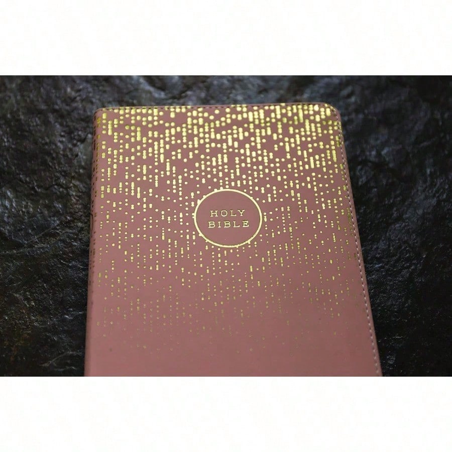 NIV, Bible For Teens, Thinline Edition, Leathersoft, Pink, Red Letter, Comfort Print