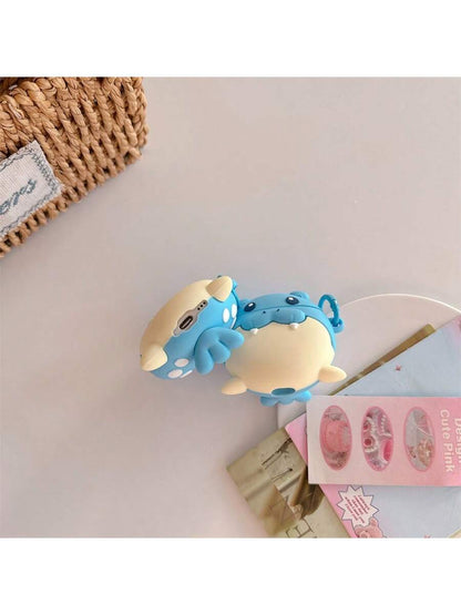 Novelty 1pc Cute Seal Bluetooth Earphone Case, Compatible With Airpods Pro 3, Cartoon Adorable Shockproof Apple Earphone Case Compatible With Apple 1/2/3/4/Pro/Pro2 Bluetooth Earphone Case