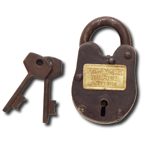NY Insane Asylum Padlock