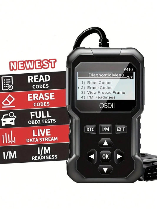 OBD2 Scanner Instant Fault Code Reader And Voltage Check| OBDII/CAN Full System Diagnosis| 10 Second Fault Analysis