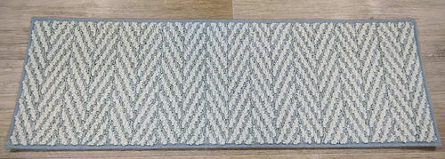 Rug Depot Home Stair Treads Stair Treads Herringbone 513 Misty Dawn 26in-30in-36in-41in-48in Widths