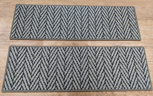 Only Natural Herringbone Carbon ZZ010-518  Area Rugs and Runners