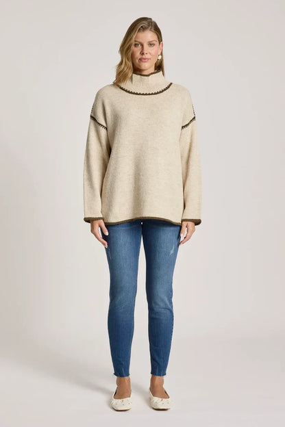 Orin Jumper - Dune/Olive
