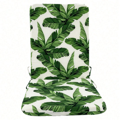 Outdoor Chair Cushion, 44"X20" Patio Chair Cushion With 2" Thick Padding, Waterproof Fade-Resistant Lawn Chair Cushion With Removable Machine-Washable Cover, Outdoor Furniture Cushion